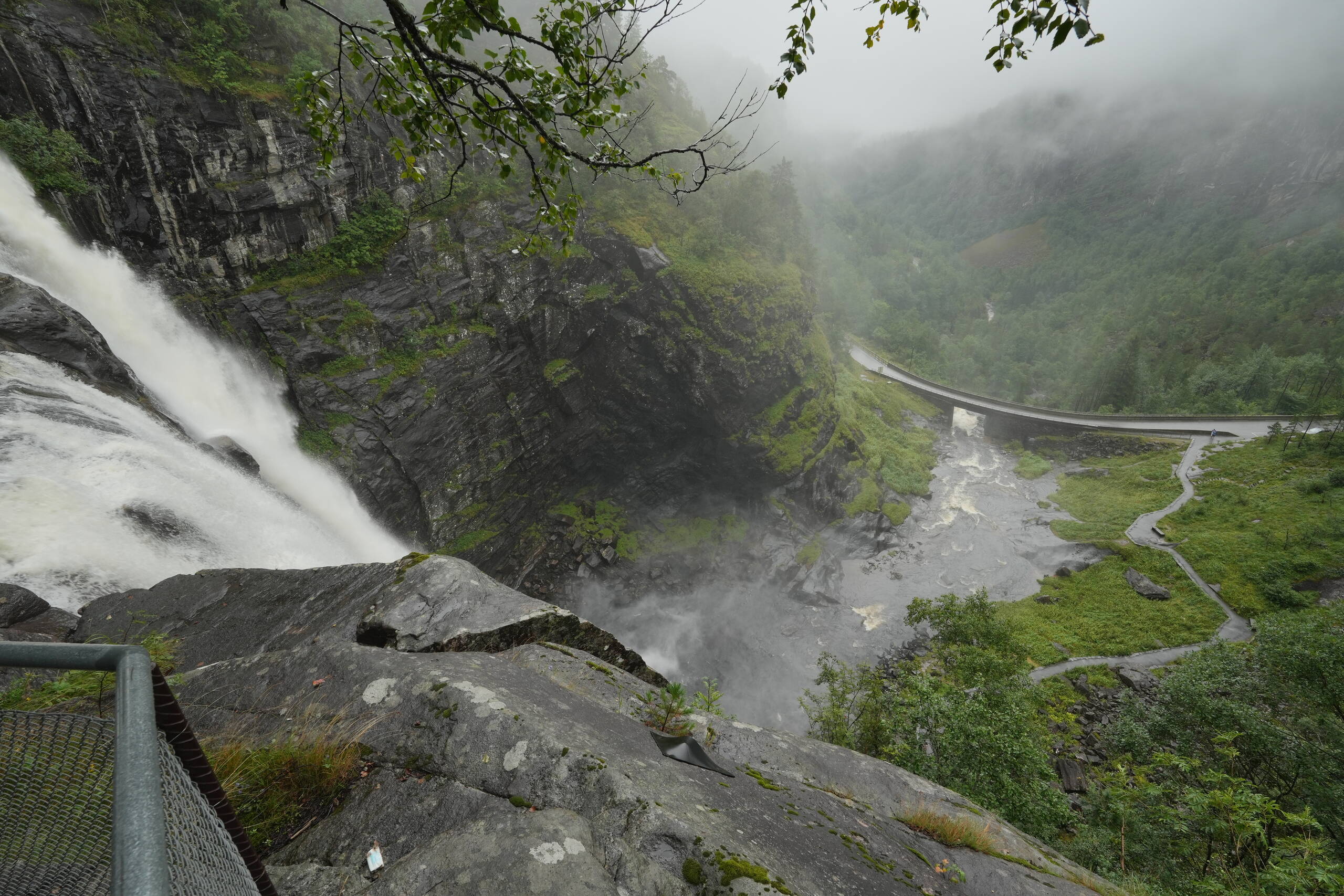 An image of Skjervsfossen top.